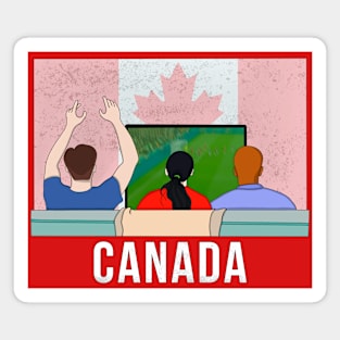 Canada Fans Magnet